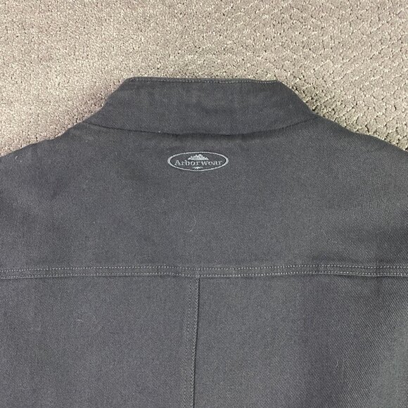 Arborwear Vest Men's 2XL Canvas Cotton Work Gray Sherpa Fleece Lined XXL - Picture 6 of 14